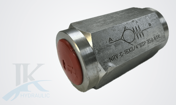 Inline Check Valve by JK Hydraulics Ahmedabad